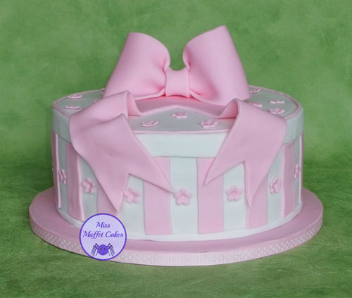 Hat Box Cake by Miss Muffet Cakes
