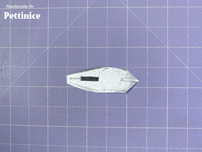 Cut out the tip of the pliers from your template.